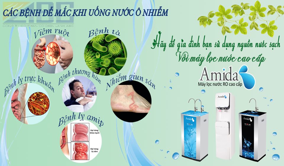 Các bệnh mắc phải do nước bẩn